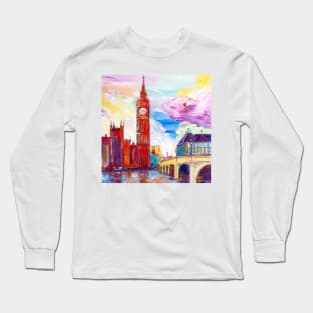 Colorful Day. London Long Sleeve T-Shirt